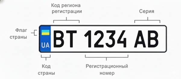 маркировка номерных знаков херсона