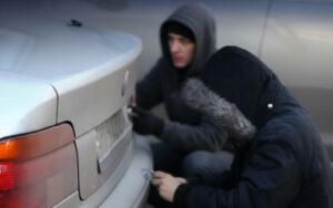 крадіжка номерних знаків з авто