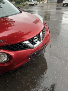 потеря номера из-за неправильного крепления